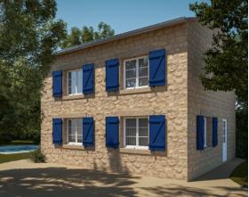 Volet battant PVC 28 mm