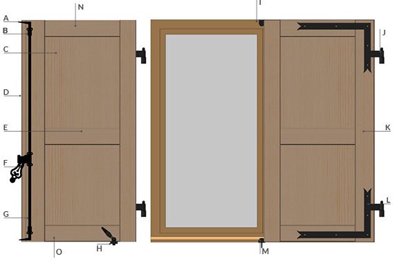  Comprendre le volet persienne bois 