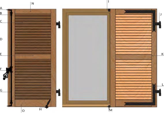  Comprendre le volet persienne bois 