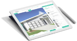 Porte de garage alu Évolution Modulo